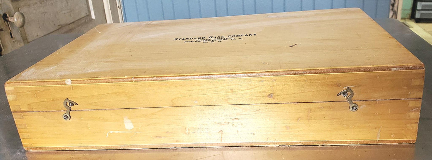 STANDARD Co SNAP GAGE 6"-7" PARALLOC DIAL DIAGRAM INSTRUCTION WOOD CASE FREESHIP