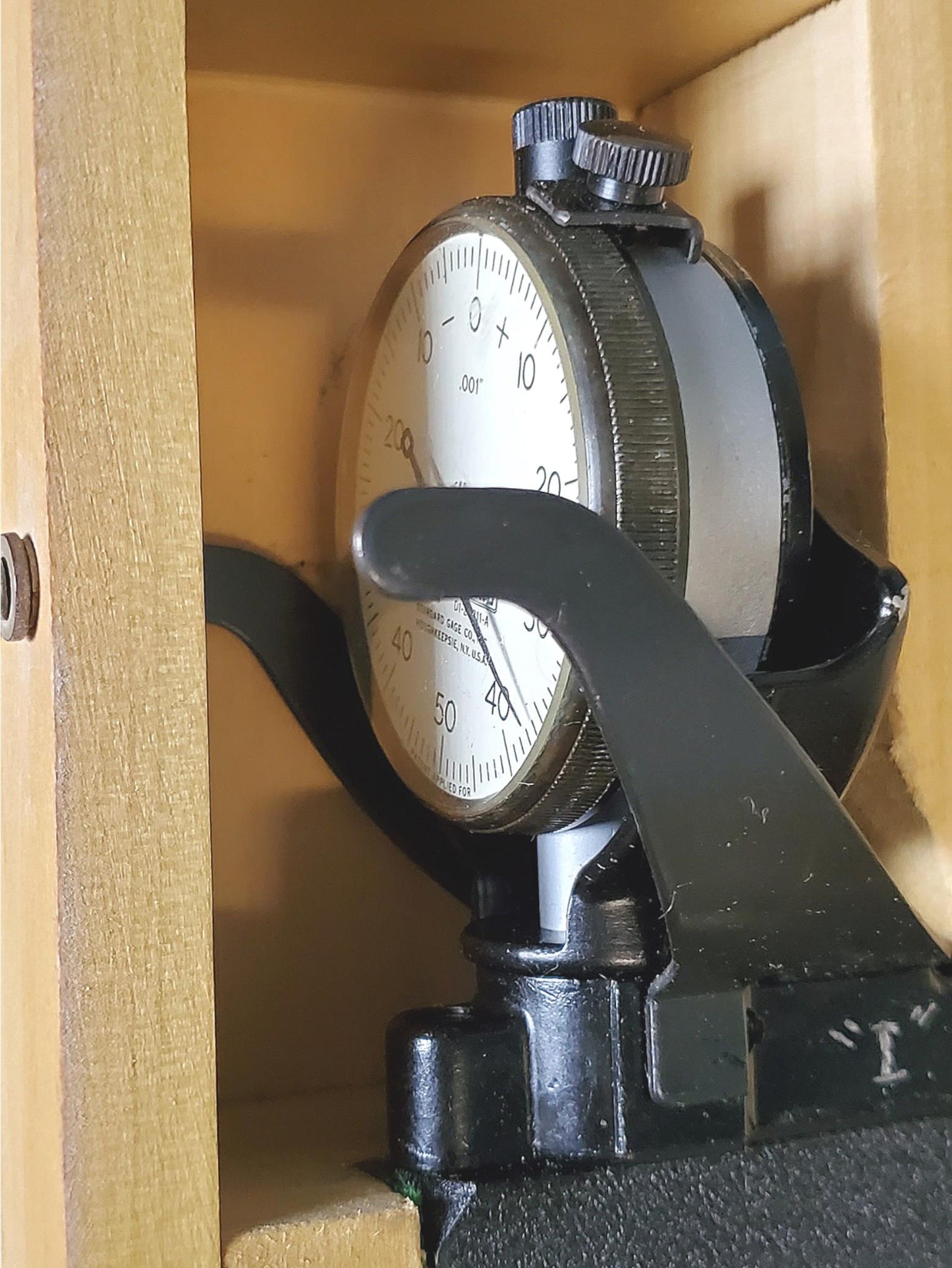 STANDARD Co SNAP GAGE 6"-7" PARALLOC DIAL DIAGRAM INSTRUCTION WOOD CASE FREESHIP