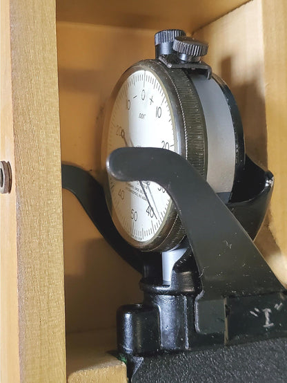 STANDARD Co SNAP GAGE 6"-7" PARALLOC DIAL DIAGRAM INSTRUCTION WOOD CASE FREESHIP