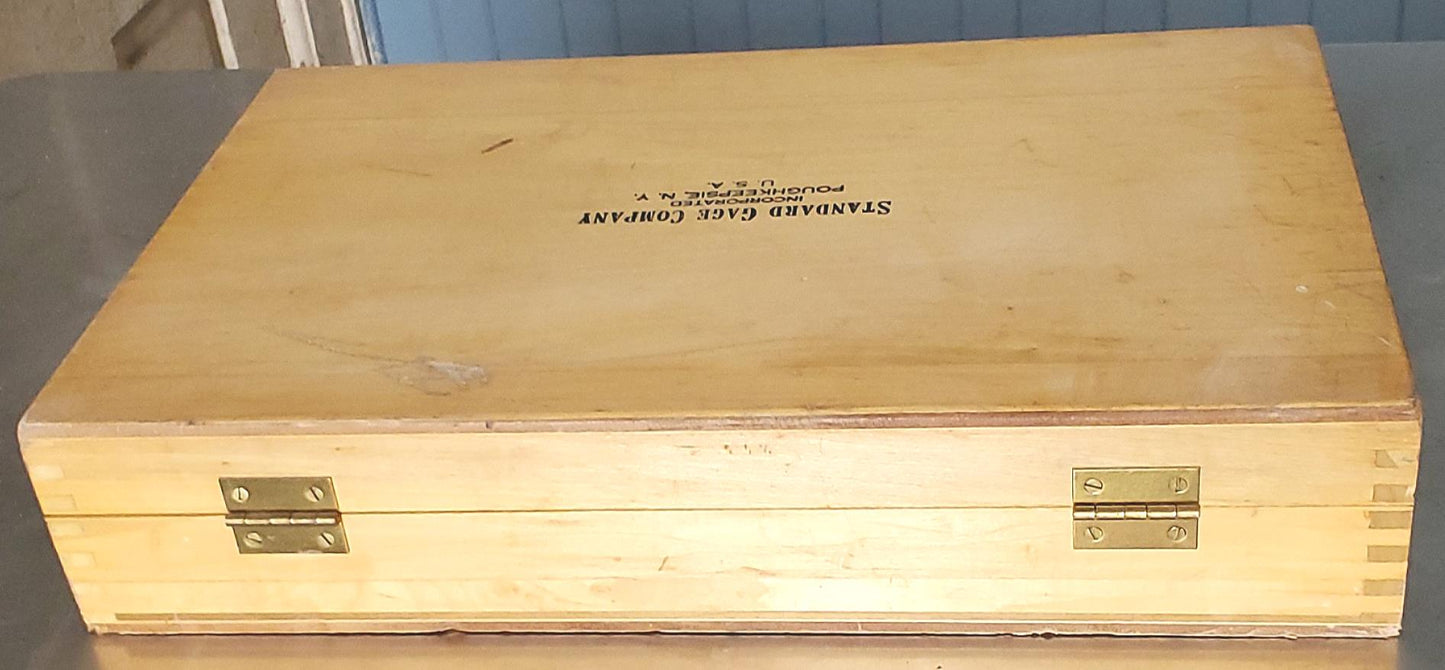 STANDARD Co SNAP GAGE 6"-7" PARALLOC DIAL DIAGRAM INSTRUCTION WOOD CASE FREESHIP