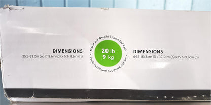 ALLSOP ERGOTWIN DUAL MONITOR LAPTOP STAND TABLE FURNITURE FREE SHIP