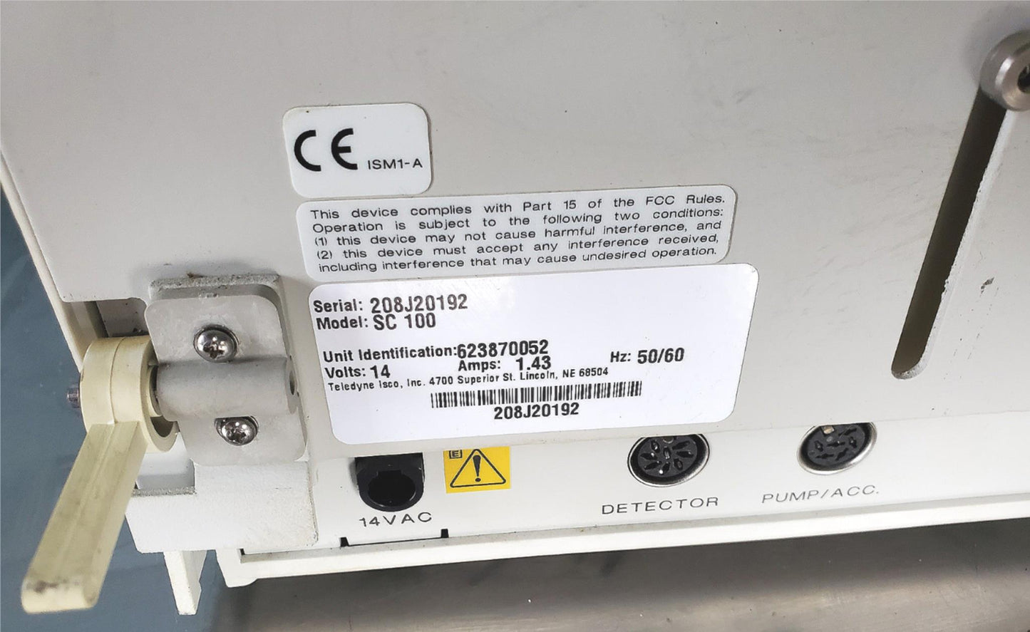 BECKMAN COULTER SC-100 PROTEOMELAB FC MODULE FREE SHIP