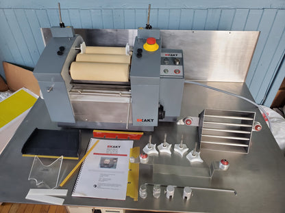 EXAKT 80 THREE ROLL MILL 3 PHASE 100%GUARANTEEDWORKING 90 DAY WARRANTY FREE SHIP