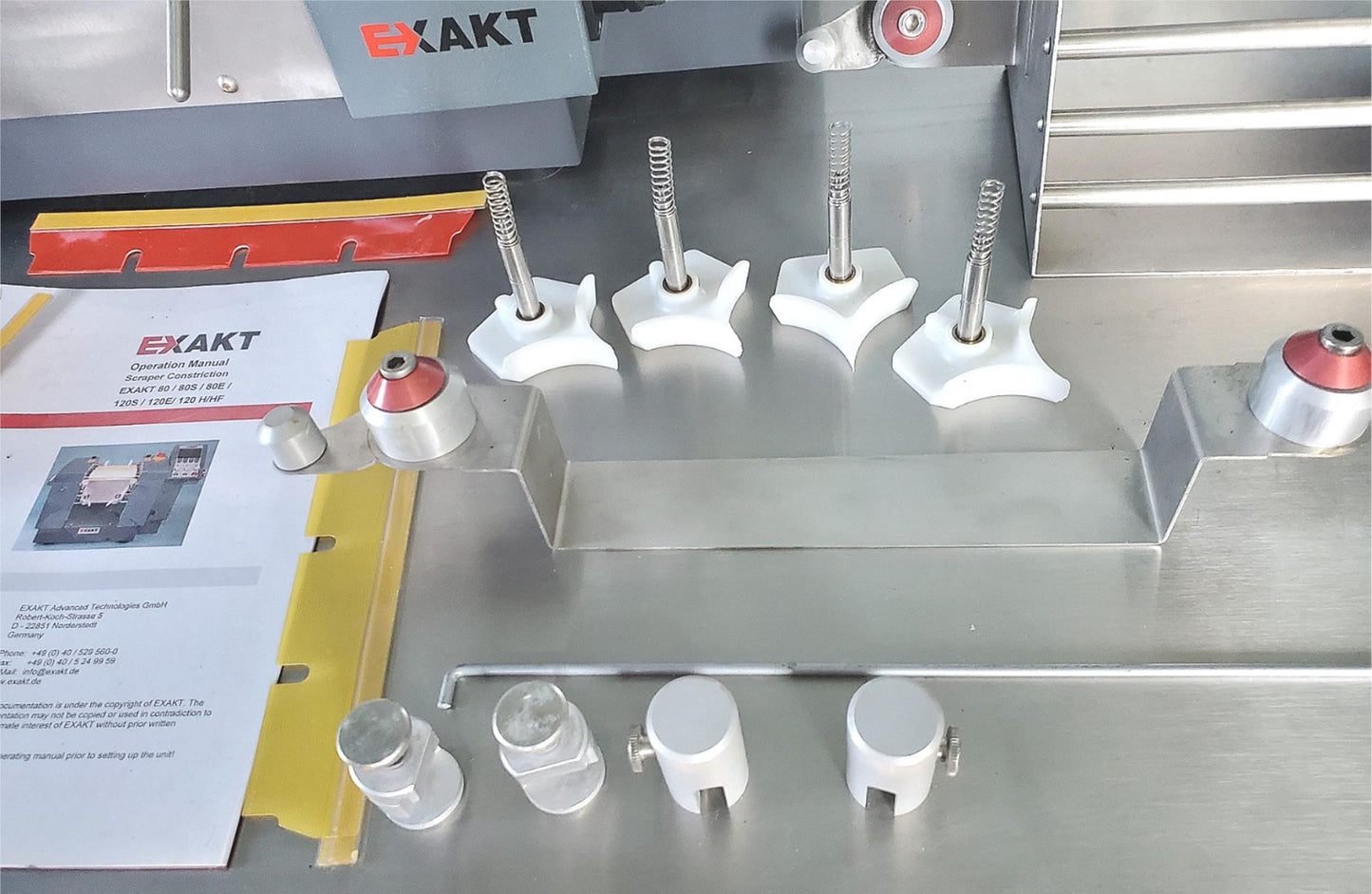 EXAKT 80 THREE ROLL MILL 3 PHASE 100%GUARANTEEDWORKING 90 DAY WARRANTY FREE SHIP