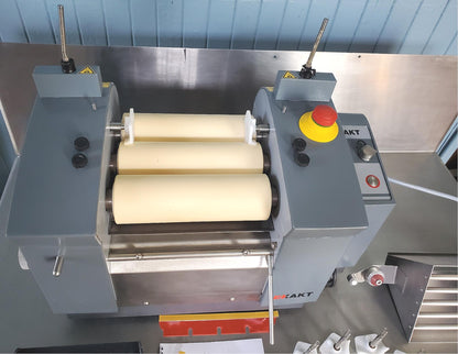 EXAKT 80 THREE ROLL MILL 3 PHASE 100%GUARANTEEDWORKING 90 DAY WARRANTY FREE SHIP