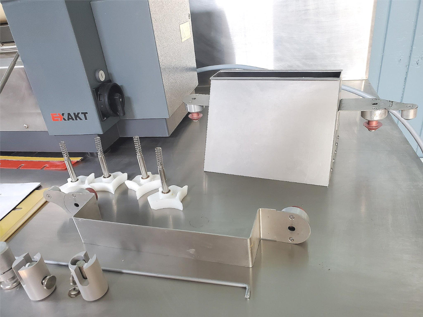 EXAKT 80 THREE ROLL MILL 3 PHASE 100%GUARANTEEDWORKING 90 DAY WARRANTY FREE SHIP