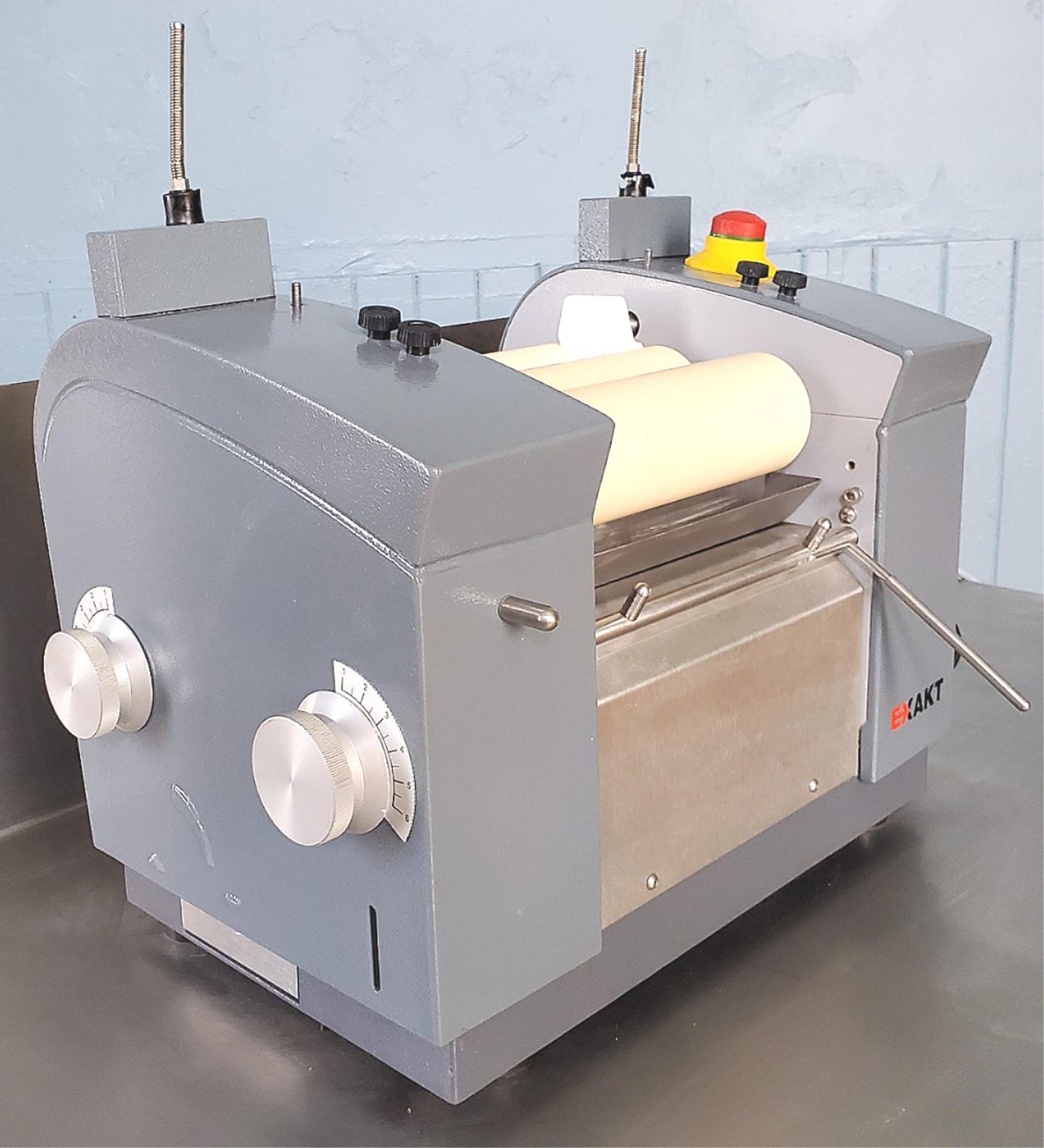 EXAKT 80 THREE ROLL MILL 3 PHASE 100%GUARANTEEDWORKING 90 DAY WARRANTY FREE SHIP