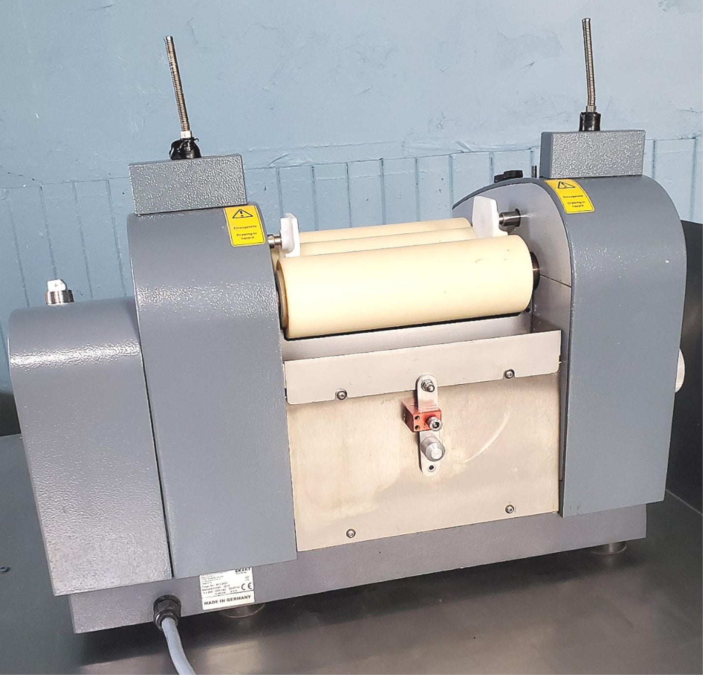 EXAKT 80 THREE ROLL MILL 3 PHASE 100%GUARANTEEDWORKING 90 DAY WARRANTY FREE SHIP