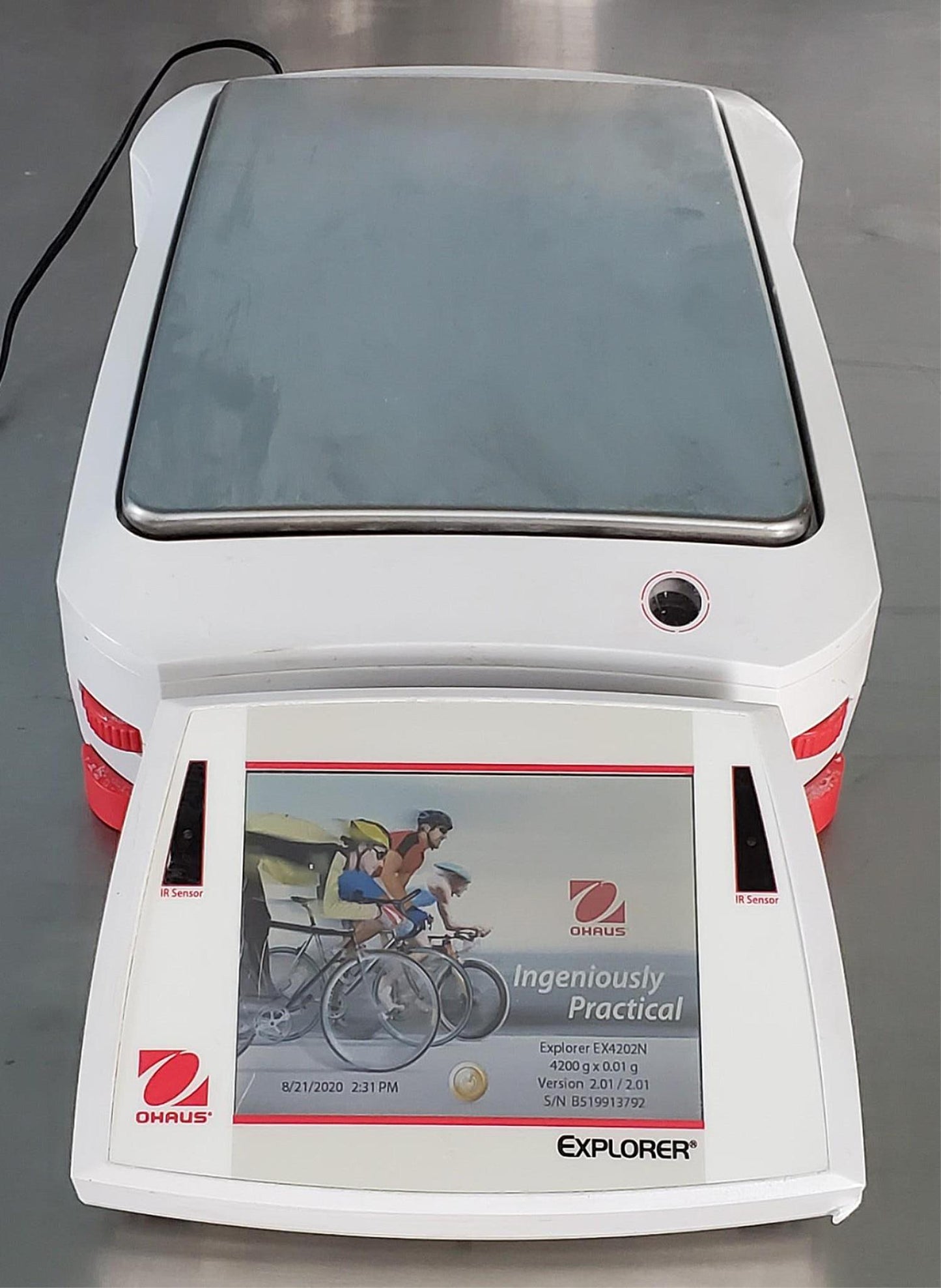 OHAUS EX4202N EXPLORER BALANCE LAB SCALE 90-DAY-WARRANTY WATCH VIDEO FREE SHIP