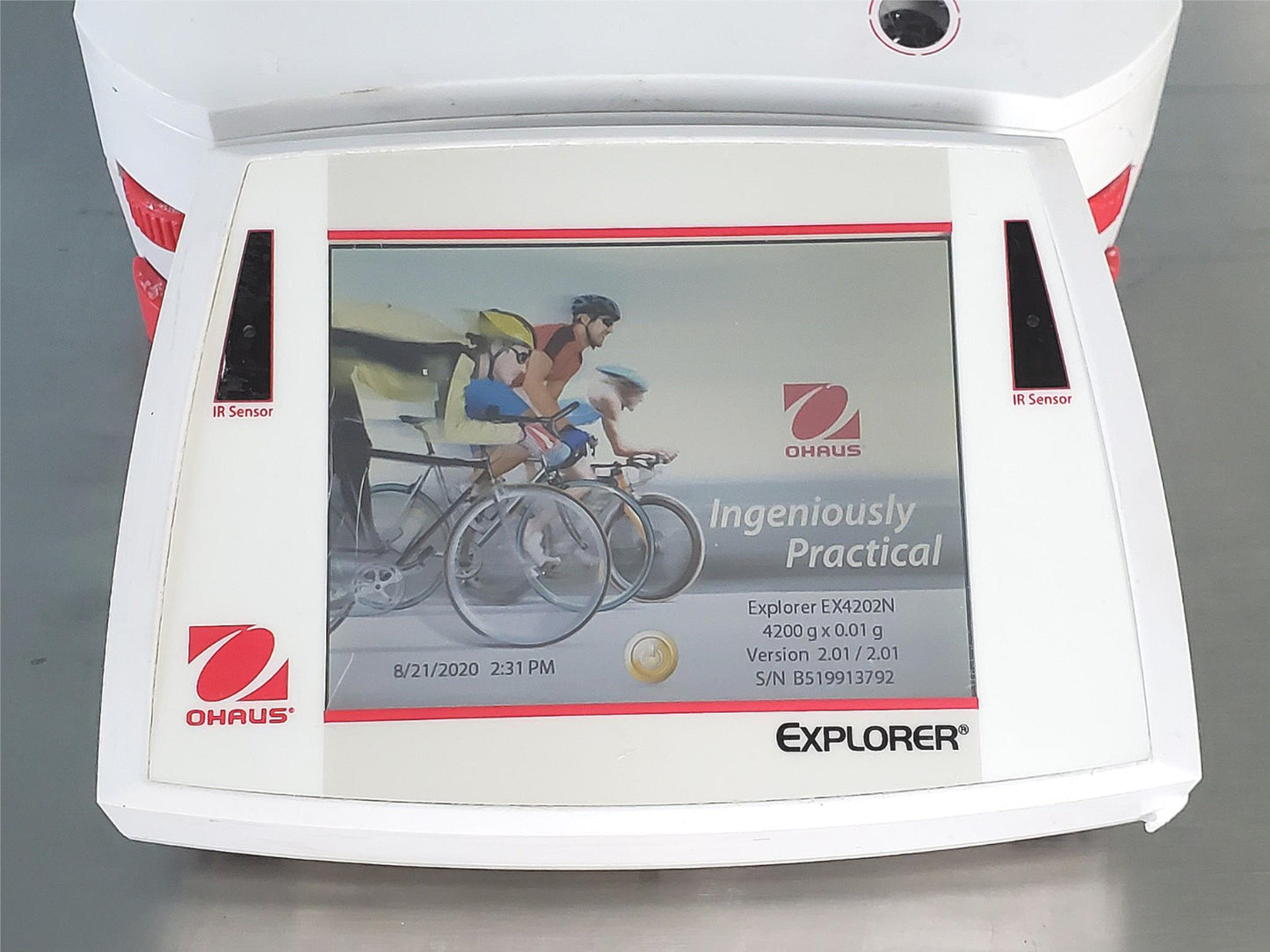 OHAUS EX4202N EXPLORER BALANCE LAB SCALE 90-DAY-WARRANTY WATCH VIDEO FREE SHIP