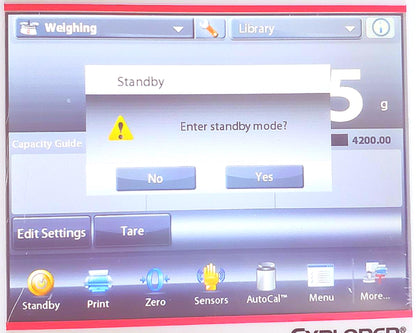 OHAUS EX4202N EXPLORER BALANCE LAB SCALE 90-DAY-WARRANTY WATCH VIDEO FREE SHIP