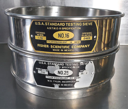 USA STANDARD SIEVE 16 / 25 FREE SHIP