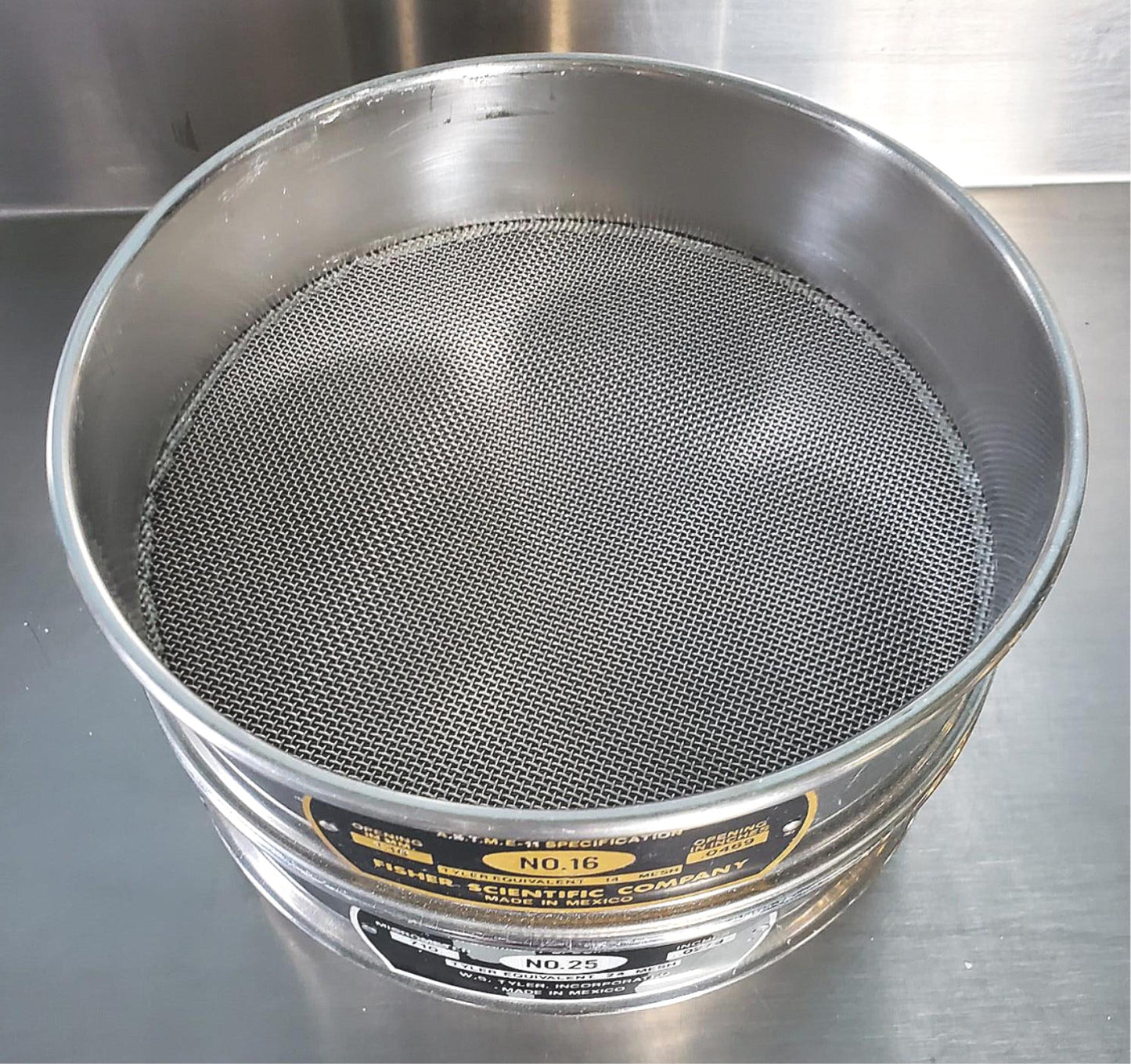 USA STANDARD SIEVE 16 / 25 FREE SHIP