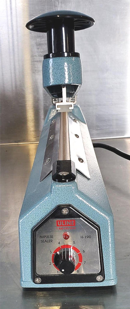 ULINE H190 IMPULSE SEALER GUARANTEED WORKING PERFECTLY WATCH VIDEO FREE SHIP