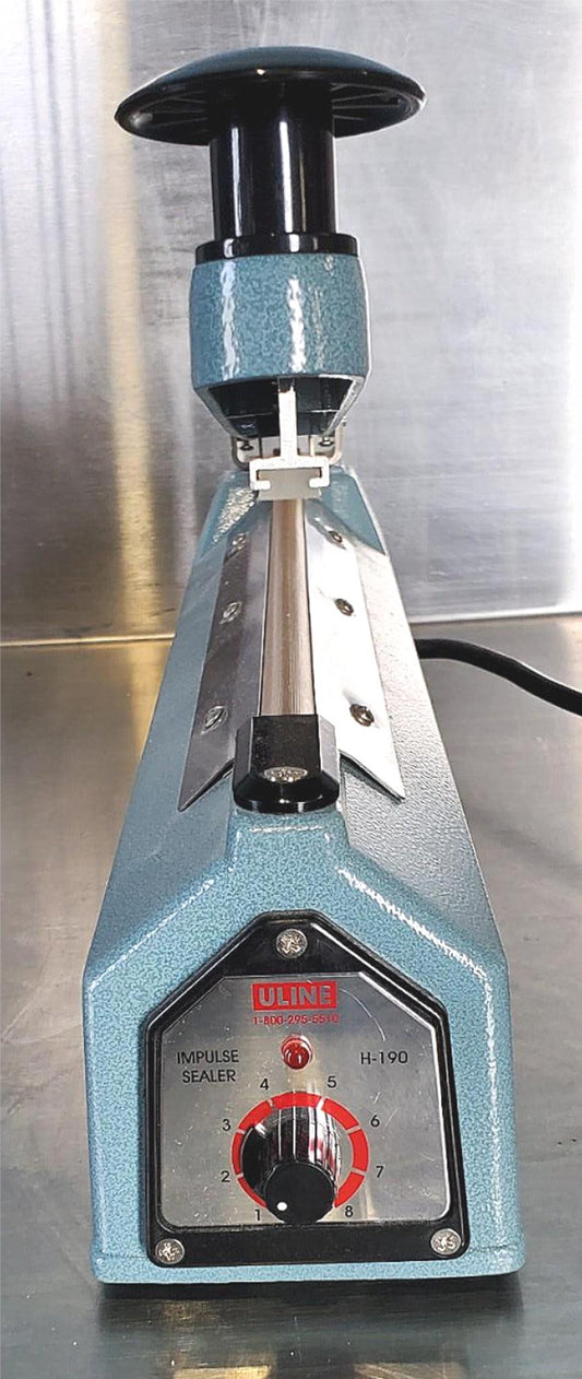 ULINE H190 IMPULSE SEALER GUARANTEED WORKING PERFECTLY WATCH VIDEO FREE SHIP