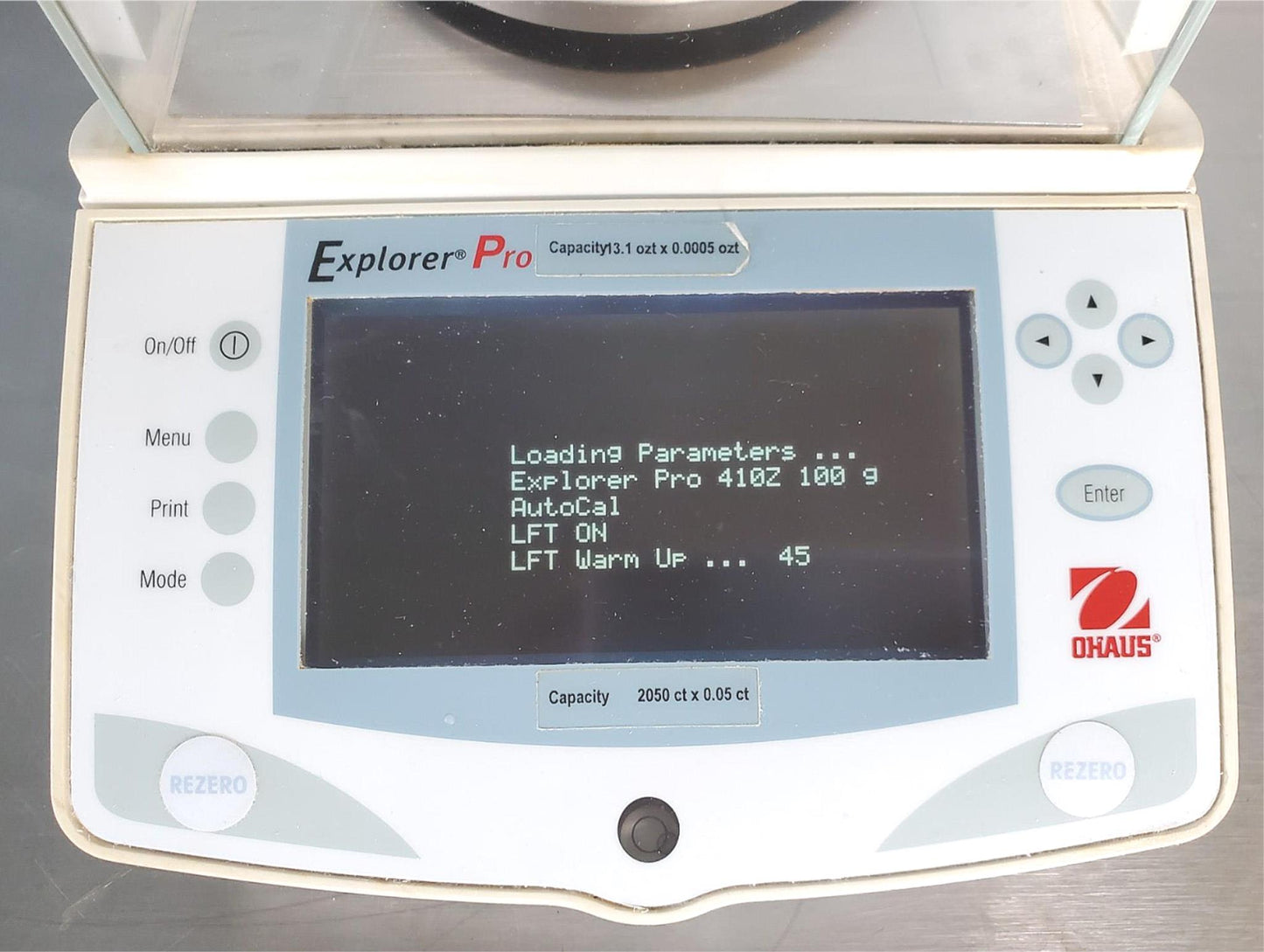 OHAUS Model EP413DCN EXPLORER PRO BALANCE 410 g x 0.001 g WATCH VIDEO FREE SHIP