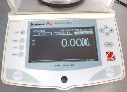 OHAUS Model EP413DCN EXPLORER PRO BALANCE 410 g x 0.001 g WATCH VIDEO FREE SHIP