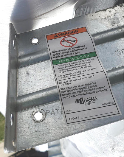 DUROSTEEL JANUS 8' x 8.5' FOOT ROLL-UP DOOR STORAGE 90-DAY-WARRANTY FREESHIPPING