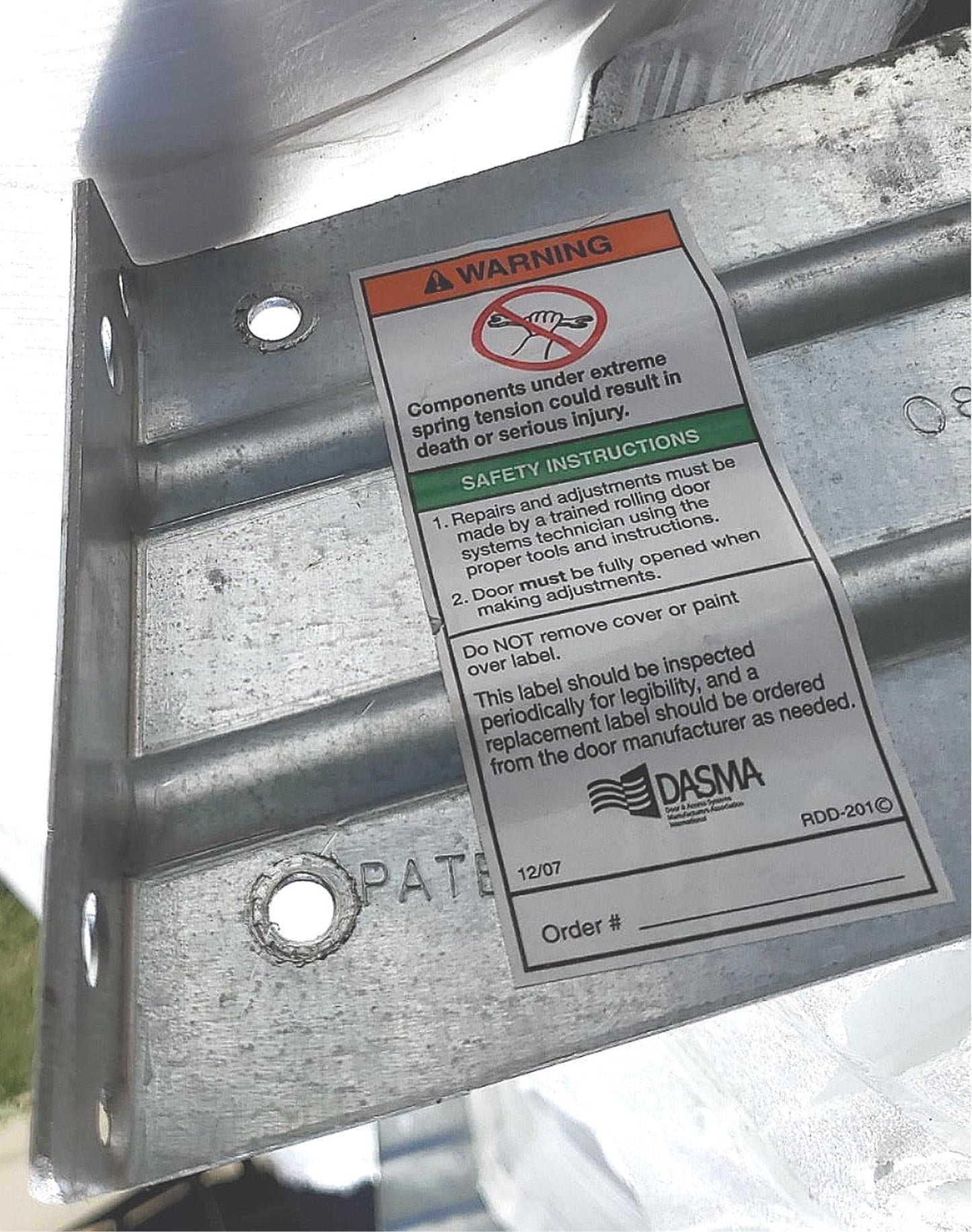 JANUS 3.3' FOOT ALUMINUM ROLLING DOOR 90-DAY-WARRANTY WATCH VIDEO FREE SHIP