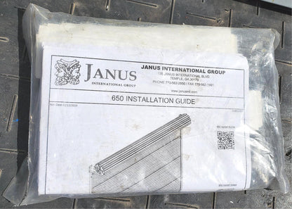 JANUS 3.3' FOOT ALUMINUM ROLLING DOOR 90-DAY-WARRANTY WATCH VIDEO FREE SHIP
