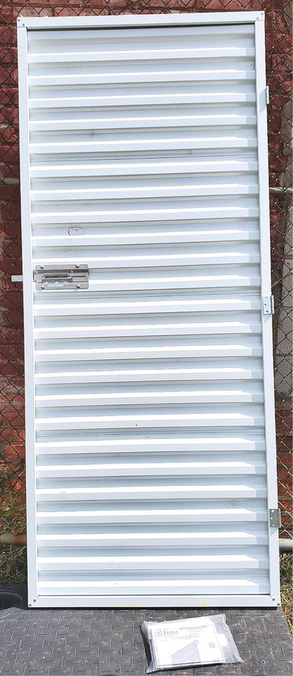 DASMA JANUS ALUMINUM DOOR 90-DAY-WARRANTY WATCH VIDEO FREE SHIP