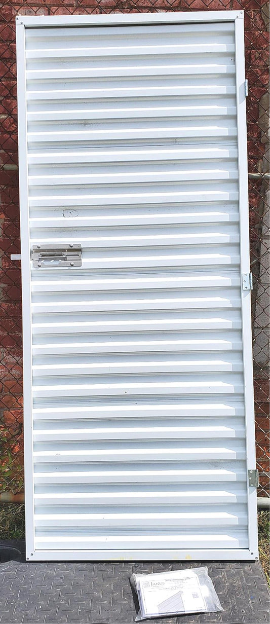 DASMA JANUS ALUMINUM DOOR 90-DAY-WARRANTY WATCH VIDEO FREE SHIP