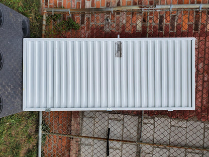 DASMA JANUS ALUMINUM DOOR 90-DAY-WARRANTY WATCH VIDEO FREE SHIP