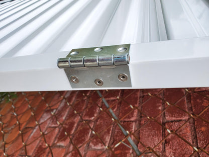 DASMA JANUS ALUMINUM DOOR 90-DAY-WARRANTY WATCH VIDEO FREE SHIP