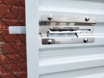 DASMA JANUS ALUMINUM DOOR 90-DAY-WARRANTY WATCH VIDEO FREE SHIP