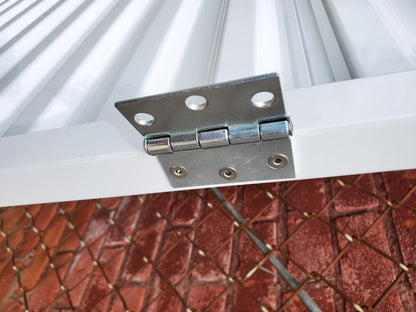 DASMA JANUS ALUMINUM DOOR 90-DAY-WARRANTY WATCH VIDEO FREE SHIP