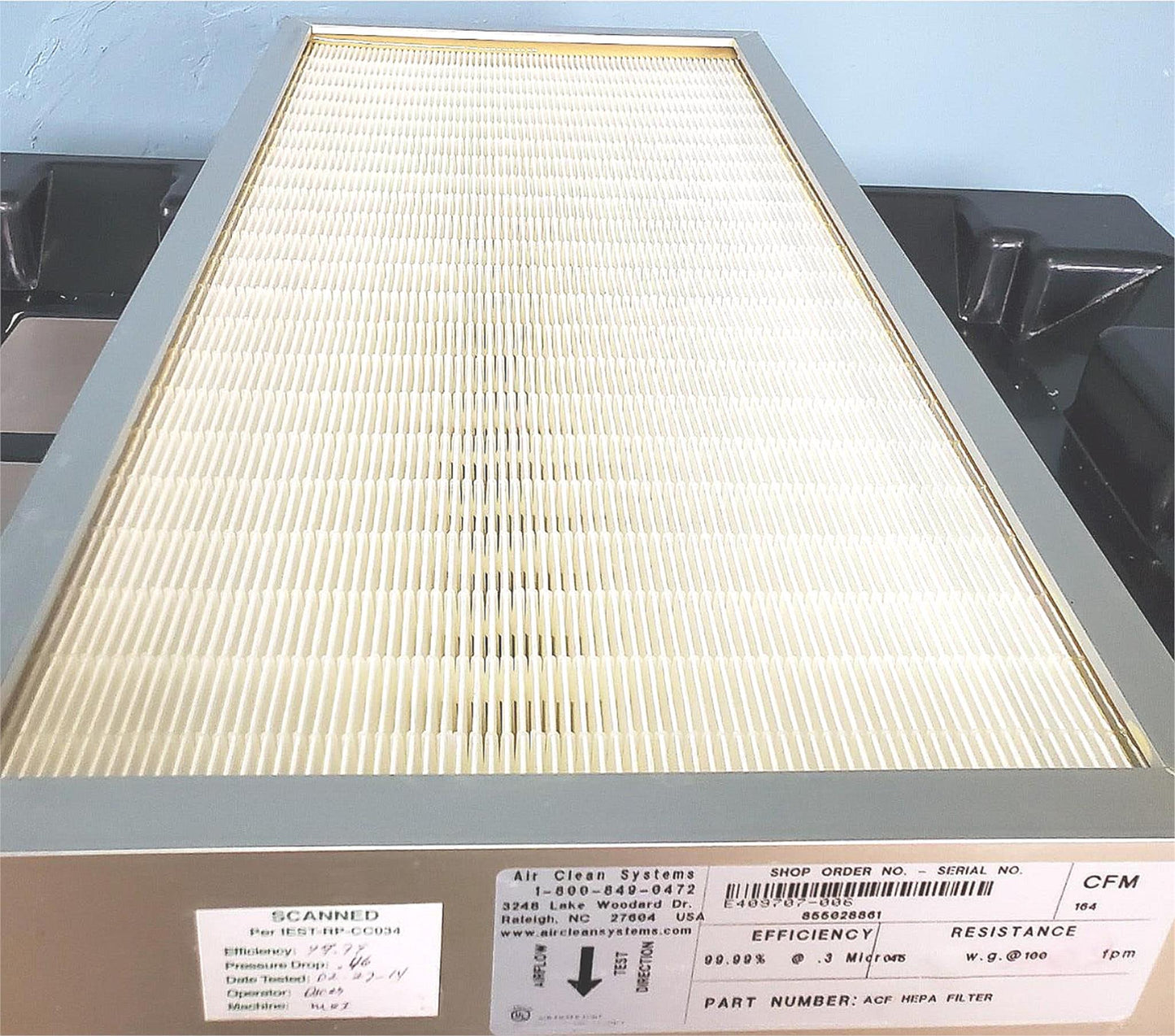 AIRCLEAN AC710C POWDERSAFE DUCTLESS BALANCE ENCLOSURE TESTED WATCHVIDEO FREESHIP