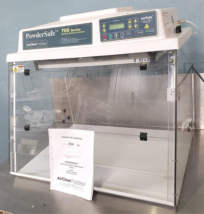 AIRCLEAN AC710C POWDERSAFE DUCTLESS BALANCE ENCLOSURE TESTED WATCHVIDEO FREESHIP