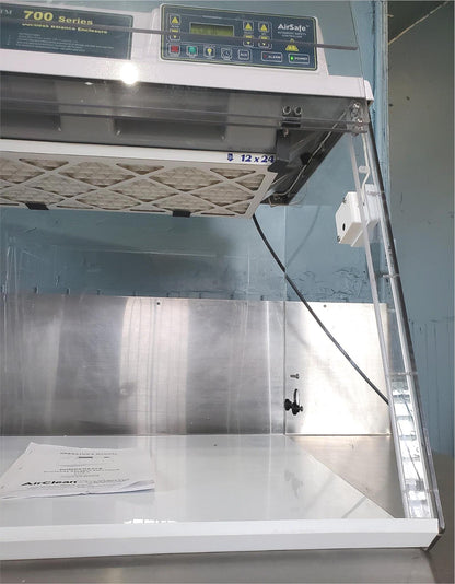 AIRCLEAN AC710C POWDERSAFE DUCTLESS BALANCE ENCLOSURE TESTED WATCHVIDEO FREESHIP