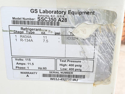 REVCO SSC350 A28 CRYO DEEP -86°C ULTRA LOW CHEST FREEZER 90DAYWARRANTY FREE SHIP