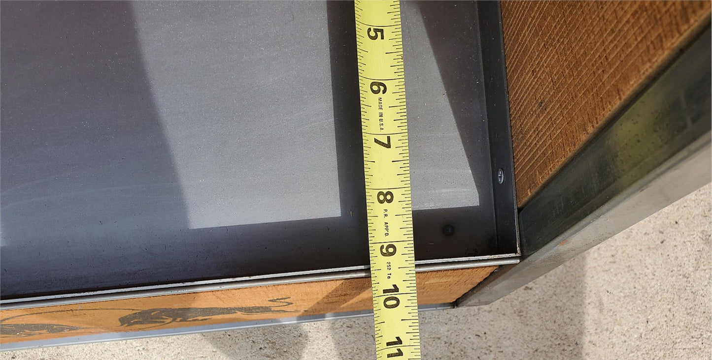 RARE RED BULL METAL & WOOD RACK FLOOR DRINK (BOOK) DISPLAY ON WHEELS FREE SHIP