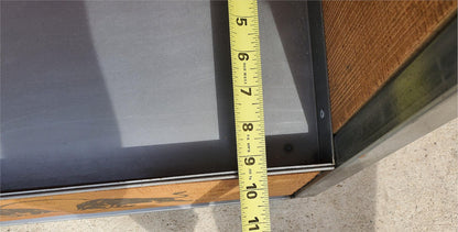 RARE RED BULL METAL & WOOD RACK FLOOR DRINK (BOOK) DISPLAY ON WHEELS FREE SHIP