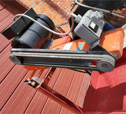 CORE CUT CC800M MASONRY BLOCK SAW w/ CONVEYOR CART & FRAME WATCH VIDEO FREE SHIP