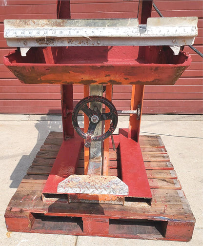 CORE CUT CC800M MASONRY BLOCK SAW w/ CONVEYOR CART & FRAME WATCH VIDEO FREE SHIP