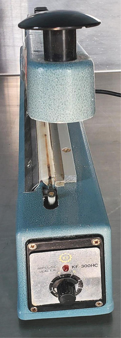 ULINE KF-300HC IMPULSE SEALER w/ CUTTER GUARANTEED PERFECT WATCH VIDEO FREE SHIP