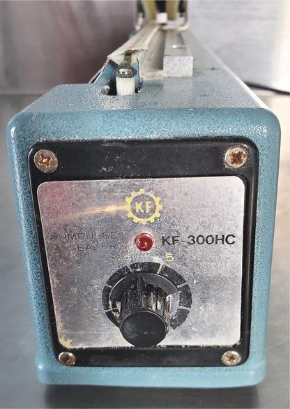 ULINE KF-300HC IMPULSE SEALER w/ CUTTER GUARANTEED PERFECT WATCH VIDEO FREE SHIP