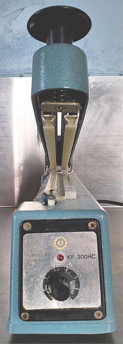 ULINE KF-300HC IMPULSE SEALER w/ CUTTER GUARANTEED PERFECT WATCH VIDEO FREE SHIP