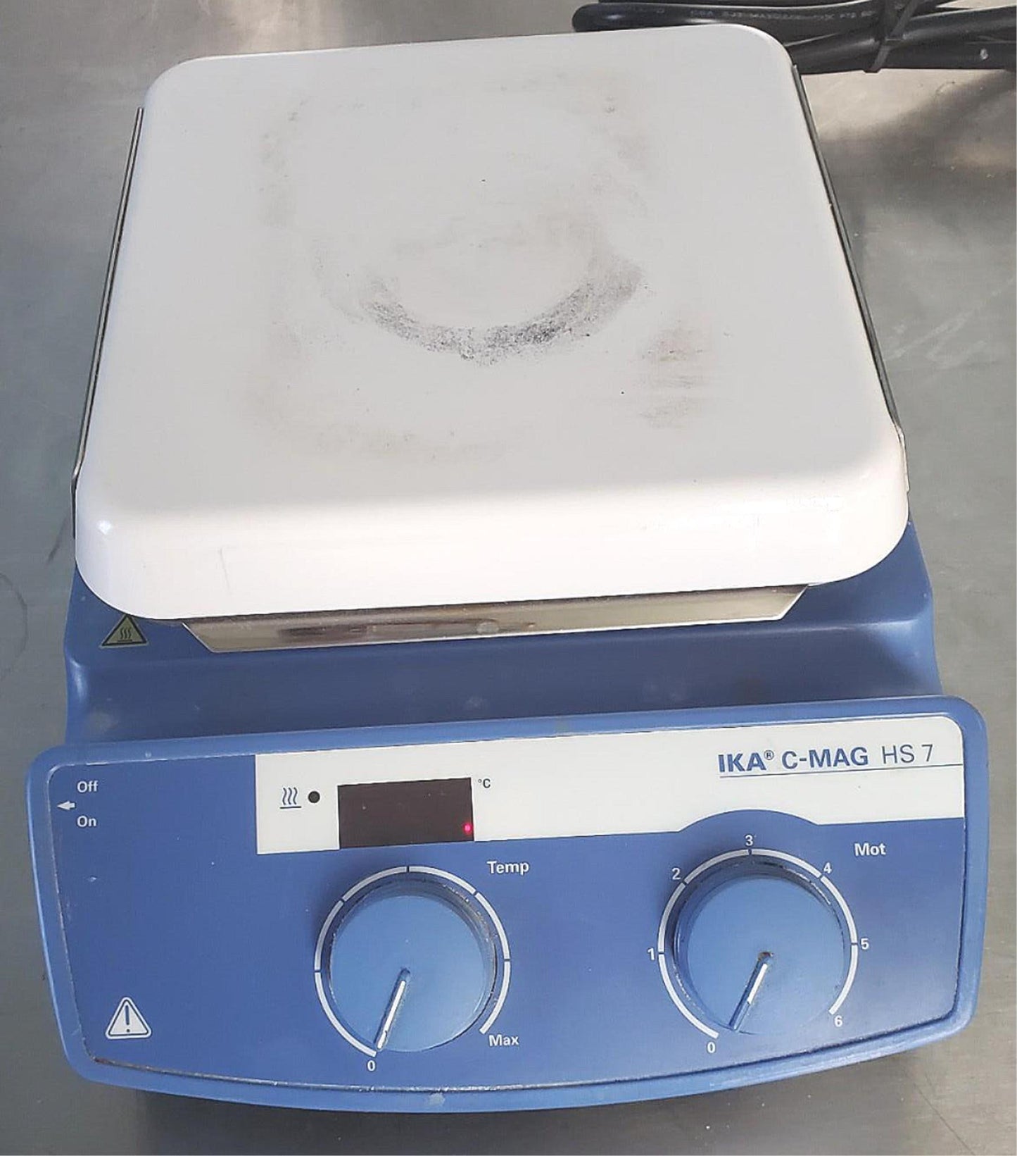 IKA C-MAG HS7 HOT PLATE MAGNETIC STIRRER 400°C Max WARRANTY WATCH VIDEO FREESHIP