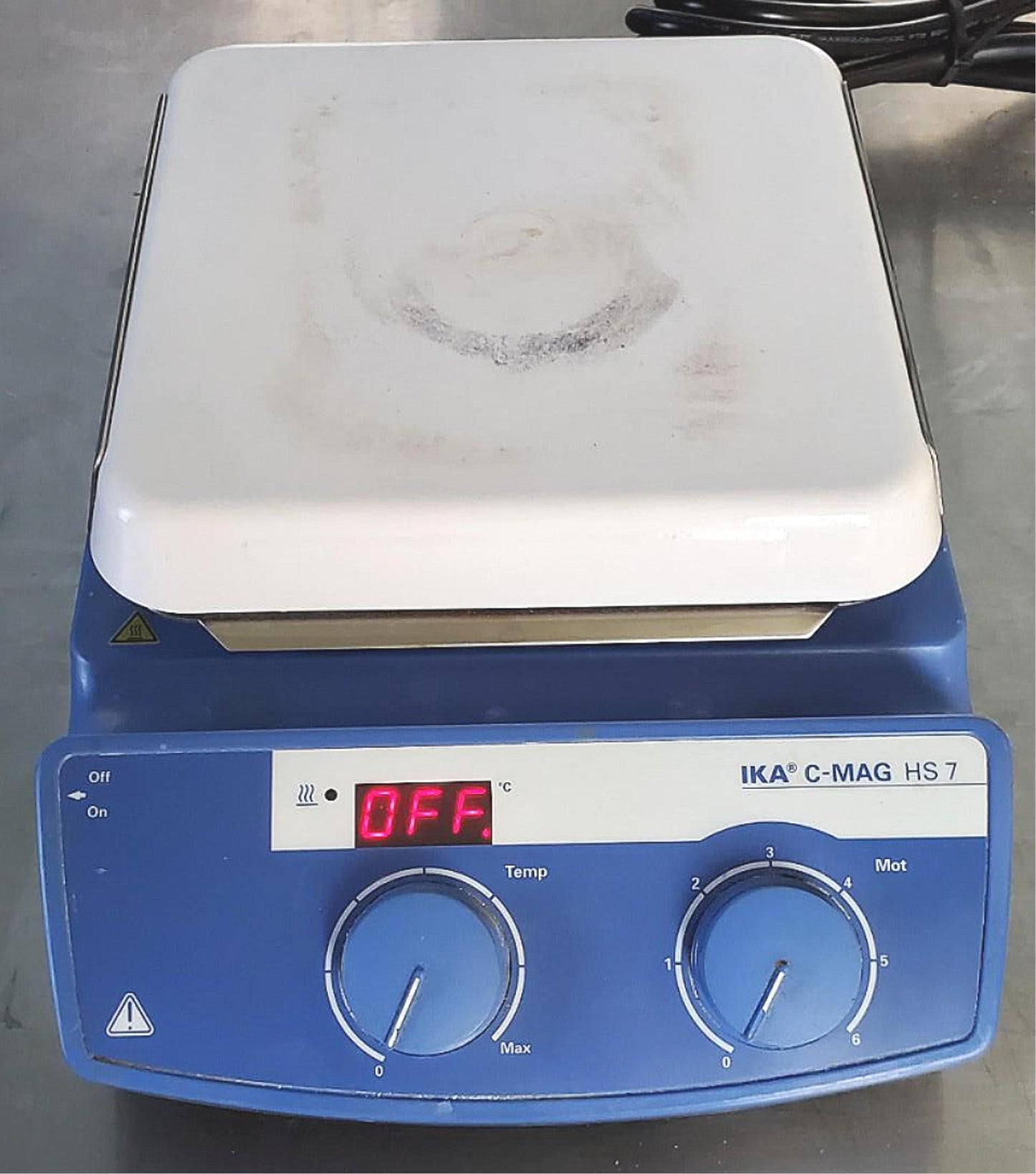 IKA C-MAG HS7 HOT PLATE MAGNETIC STIRRER 400°C Max WARRANTY WATCH VIDEO FREESHIP