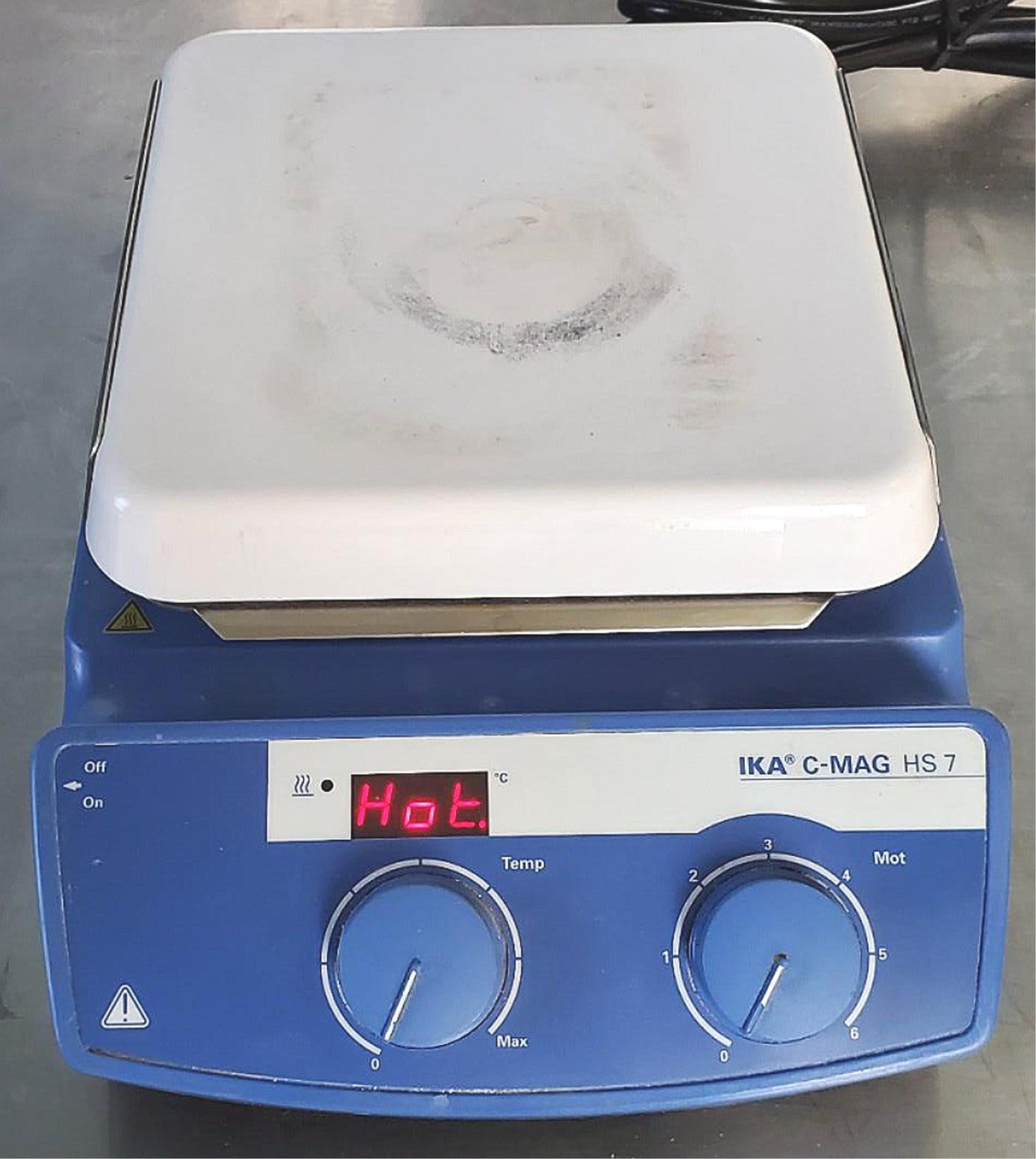 IKA C-MAG HS7 HOT PLATE MAGNETIC STIRRER 400°C Max WARRANTY WATCH VIDEO FREESHIP