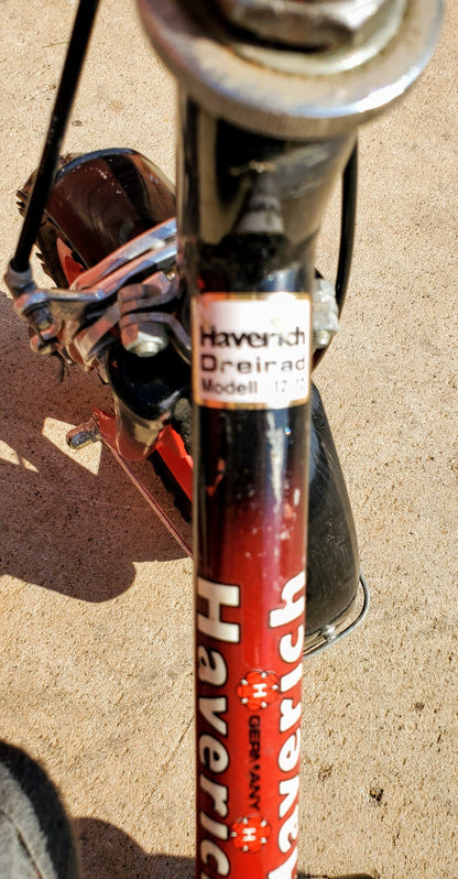 HAVERICH ORTHOPEDIC CHILD THERAPY TRICYCLE TRIKE HANDICAP FREE SHIPPING