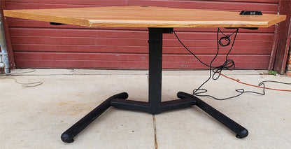 POWER COMPUTER WORKSTATION HI-LO DESK TABLE REMOTE CONTROL WATCH VIDEO FREE SHIP