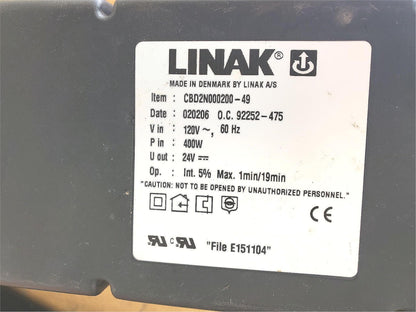 4 LINAK CBD2N000200-49 LIFT COLUMN ACTUATOR REMOTE CONTROL Cii SLOTLINK FREESHIP