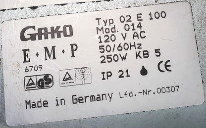 GAKO CITO UNGUATOR E/S PHARMACY COMPOUNDING MACHINE MIXER WATCH VIDEO FREE SHIP