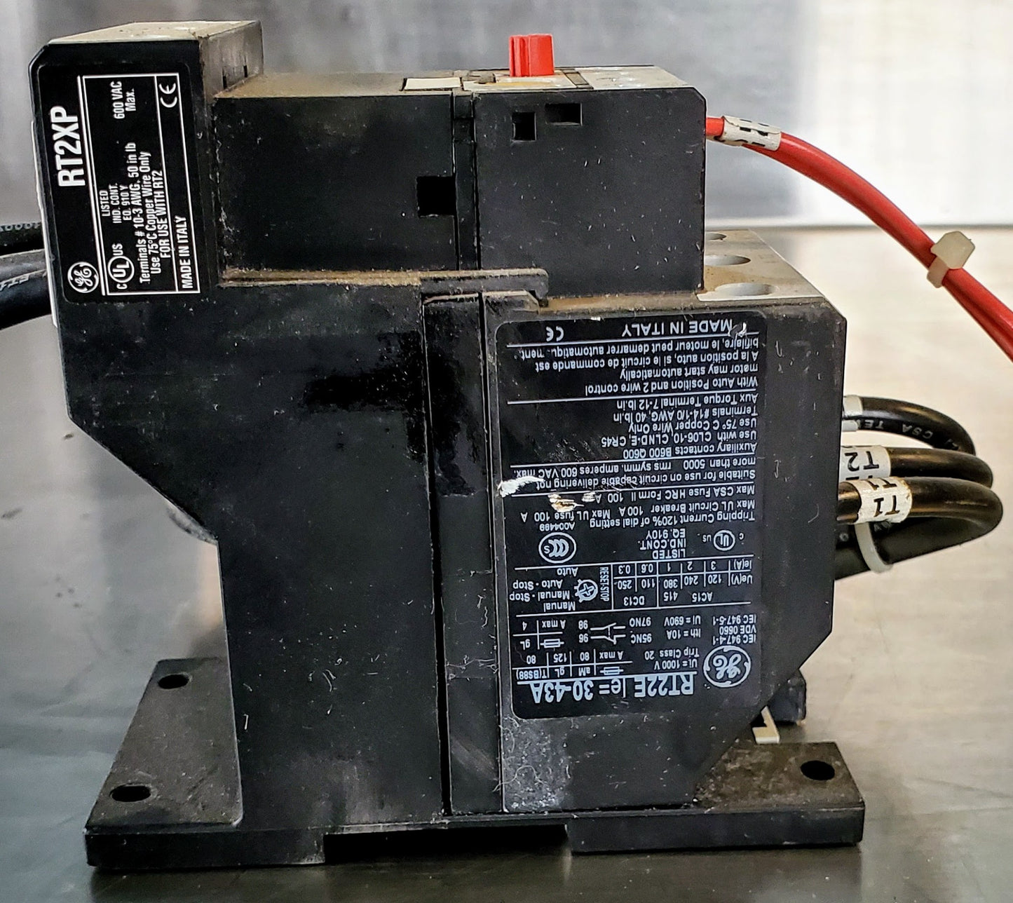 GE RT22E - RT2XP -  General Electric Thermal Overload Relay & BONUS FREE SHIP