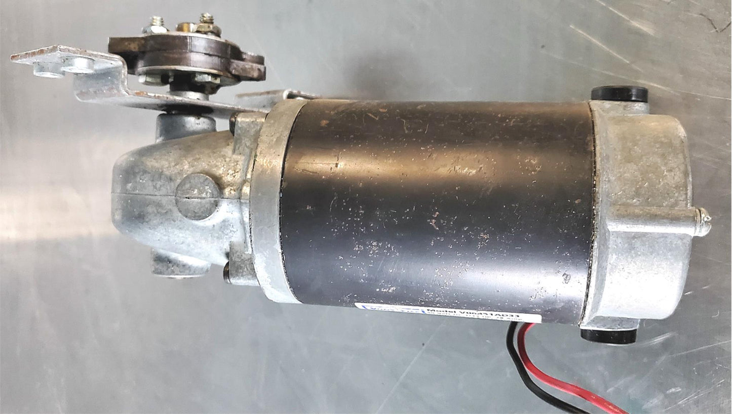 VON WEISE 90 Volt RIGHT ANGLE GEAR DC MOTOR 167:1RATIO 1/12HP .78AMP FREE SHIP